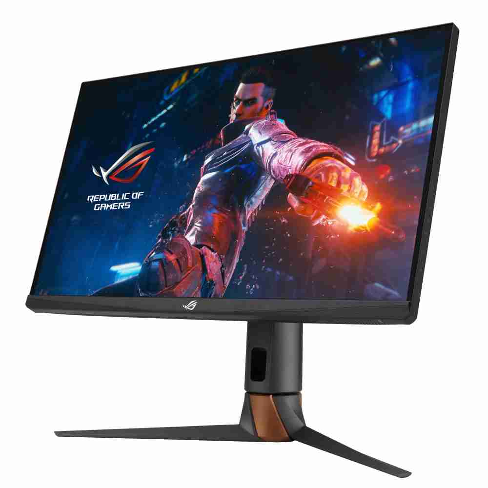 华硕ASUS ROG Swift 360Hz PG27AQN，，采用赏金国际全新可支持ULMB2技术的高阶电竞显示器，，，，为电竞玩家打造突破以往的急速游戏体验。。。（图片来源：ASUS提供）