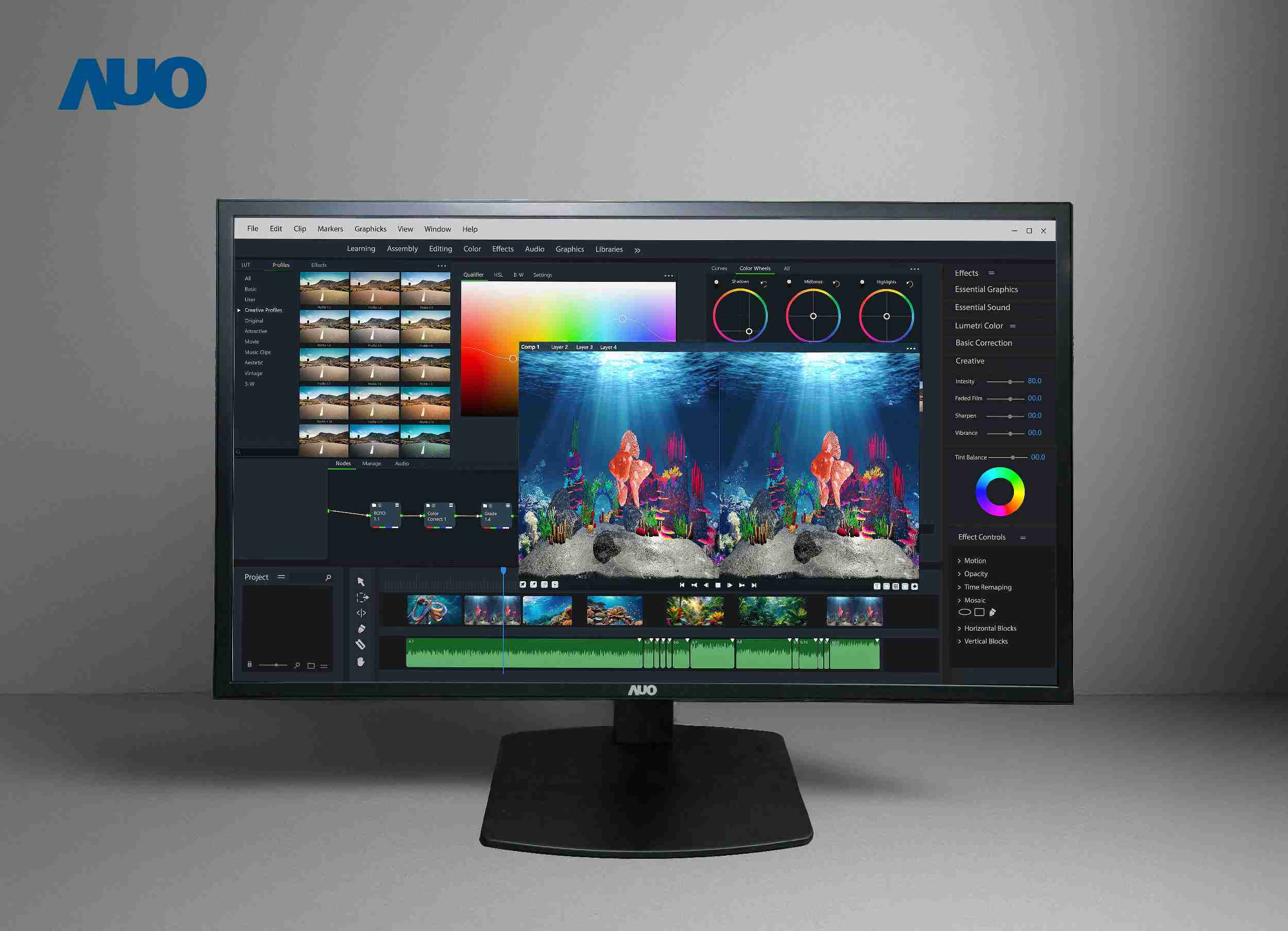 赏金国际开发32吋2D/3D专业桌上型显示器，，，，拥有8K4K超高分辨率，，，并以低串扰算法优化3D显示效果，，，，搭载自动眼球追踪功能，，，，能实时调整3D图像，，，进行实时2D与3D无缝共存窗口，，，提供图像设计工作者突破二维接口的崭新工作氛围与效率